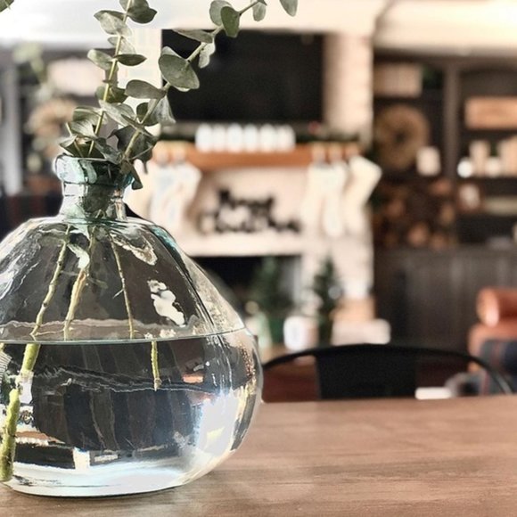 West Elm Other - Large Barcelona Recycled Glass Balloon Vase
